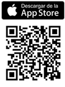 Escanea o toca la imagen del código QR con el enlace para descargar la aplicación móvil de GTR Max en la tienda de App Store
