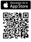 Escanea o toca la imagen del código QR con el enlace para descargar la aplicación móvil de GTR One en la tienda de App Store