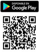 Escanea o toca la imagen del código QR con el enlace para descargar la aplicación móvil de GTR One en la tienda de Google Play